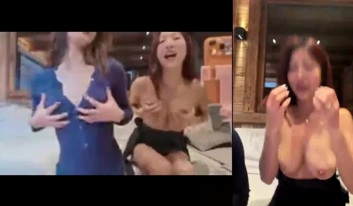 水川堇」梦幻联动华裔留学生 Lucy Mochi OF双镜头直播秀！两位亚洲美女甜蜜调情聊天脱衣互摸