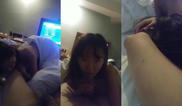 杭州小情侣酒店性爱泄密流出 调教女友非常到位灵活小舌从脚舔到肉棒 “肉棒真好吃,天天吃好吗,你求