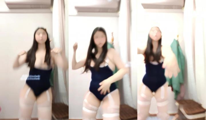 肉感十足大奶小钢炮，推特露脸清纯嫩妹【瘦了完犊子】掰穴自慰裸舞福利
