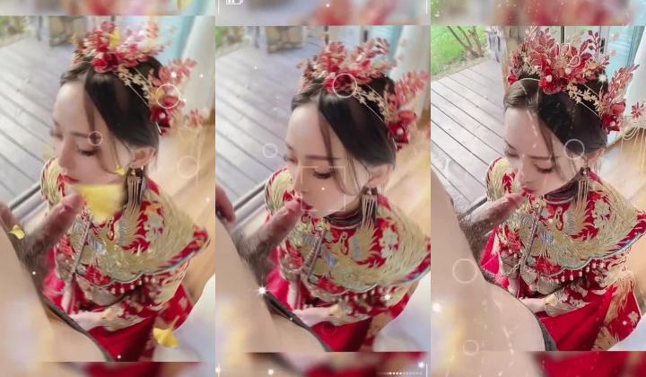 谁的新娘 ️洁白的婚纱又纯又欲 高颜值反差女神 各种丝袜制服角色扮演性爱私拍