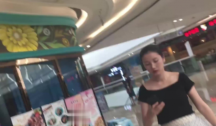 精品CD 大师系列 商场地铁贴身CD 居然还有妹子无内上街