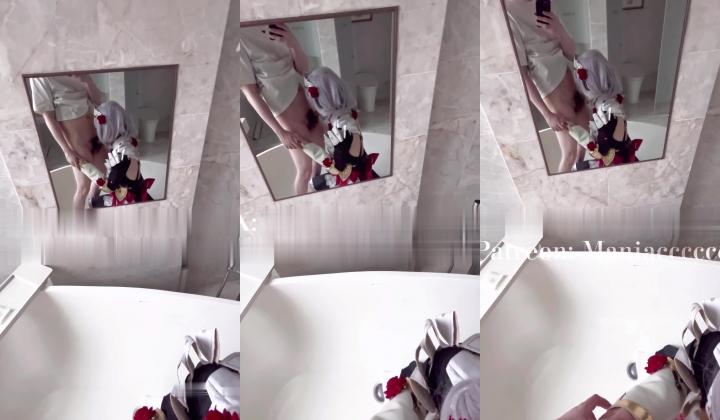 电报付费内容 ️cos约啪大神【THE_Maniacccccc】百变女神，各种cos情趣制服，妹