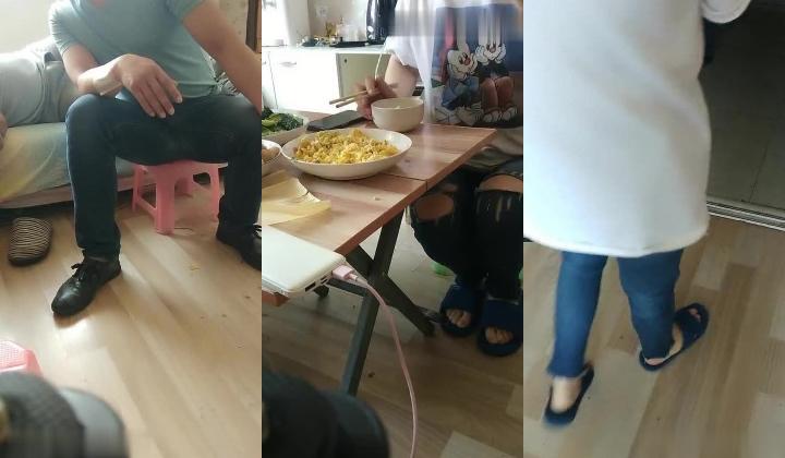 吃饭的时候逼里塞个跳弹好刺激，吃饱就脱了裤子让男人给舔逼，大鸡巴一撸就立正口活很棒，无套抽插呻吟不止