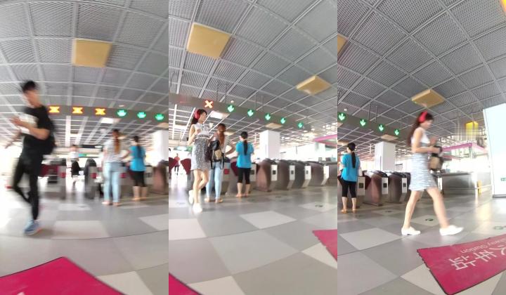 北京地铁商圈CD系列1，夏日都是清凉裙装抄底真方便