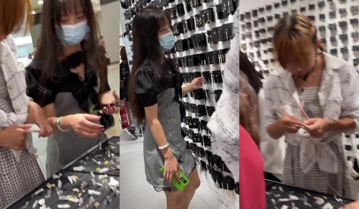 论坛VIP资源大师极限贴身CD超多漂亮小姐姐亮点多多各种骚丁露臀蕾丝骚内COSER美眉直接真空露逼