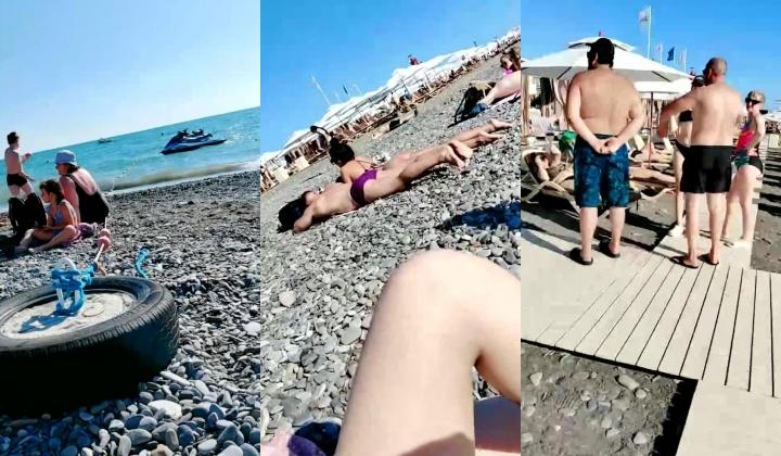 乌克兰的美女大集结，【户外挑战者】，户外海滩，土豪大佬的性福生活，绝色美女风骚撩人，男人的梦想生