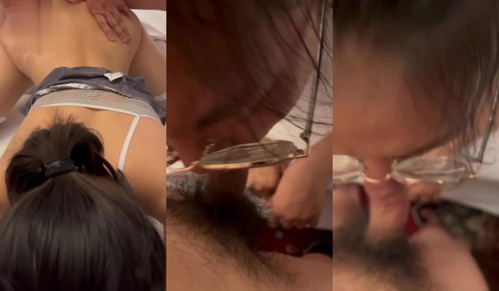 超顶淫妻博主，【琼久】，跟其他单男3P，绿帽男在旁边看别人干自己的老婆，好淫荡的画面