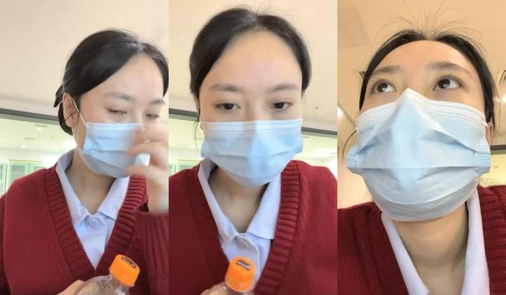 真实三甲医院【爱聊就约】，美乳护士~真实病房宿舍偷播，满足你对护士的所有幻想