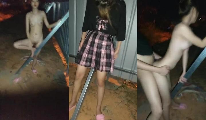 夜幕下驱车野外群P，【3飞夜生活】，极品00后小萝莉，胸大腰细颜值高，撒尿，无套轮番插入今夜不虚