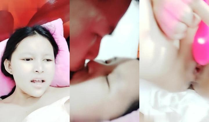 〖大二学妹的性福假期〗极品无毛嫩穴被男友各种玩操 无套速插满分小穴 危险期射穴外爆射好多 高清源
