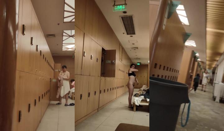 【会所偷拍温泉篇】凹凸有致的极品眼镜御姐绝美身材脱了内衣好大的胸