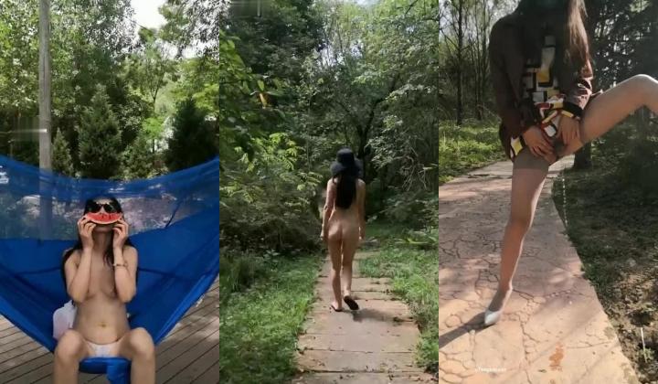 百度云泄密流出 ️淫荡骚妻果妈 与家人一起郊外郊游 大胆人前露出野外 放尿 车震 舔脚 内射 乘