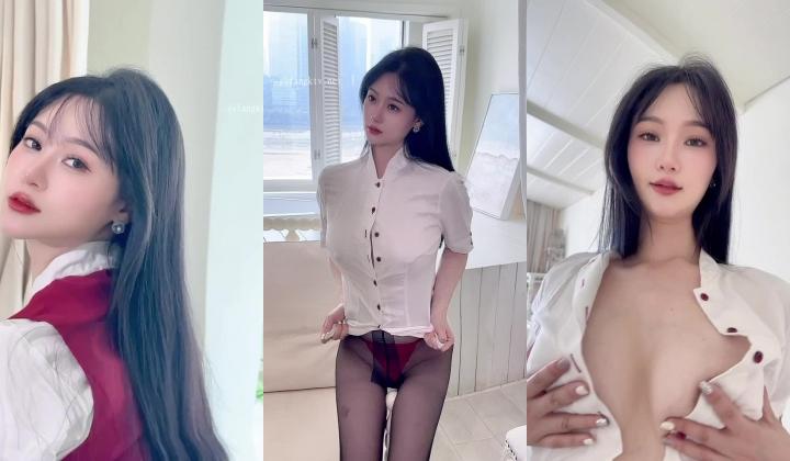 明星气质精致容颜！秀人网镇站之宝极品女神【柚琪】大胆私拍，情趣制服+湿身洗澡，露三点，相当炸裂