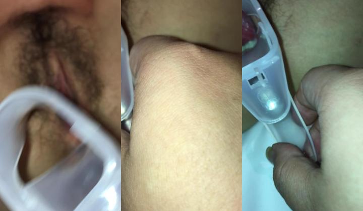 ️涉世未深单纯学生妹网恋，现实约会套路被小胖死猪玩，各种玩弄啪啪，内窥镜看子宫