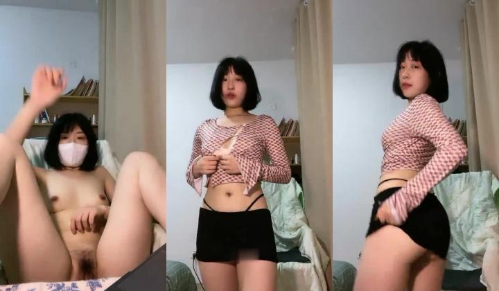 新人！舞蹈生下海，闷骚又可爱，【百灵鸟】，短发小美女，无辜大眼睛，少女胴体真让人流口水，羡慕