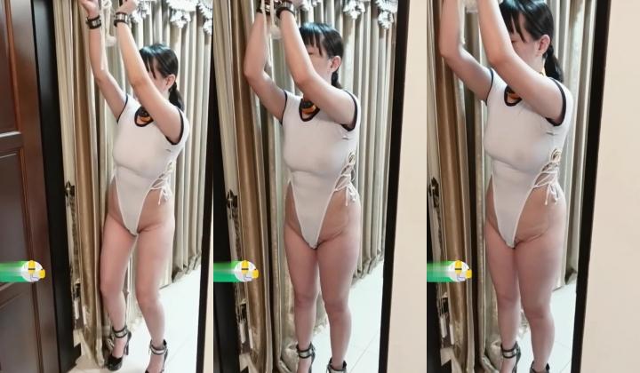 推特优质超强调教大佬【奴隶物语】新奴兔兔体罚狗笼贞操带狗链电击口爆淫语各种蹂躏第二弹