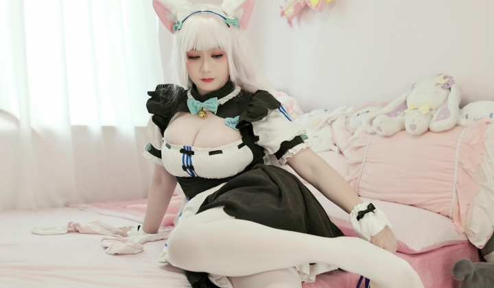 阿雪雪_yuki - 猫娘乐园 香子兰 女仆