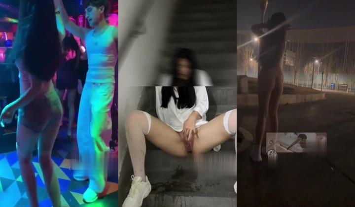 推特西安夫妻主，追求及时行乐的生活「Kiy夫妻」户外调教淫妻，滴蜡捆绑踩头后入，白天车上口交，剧