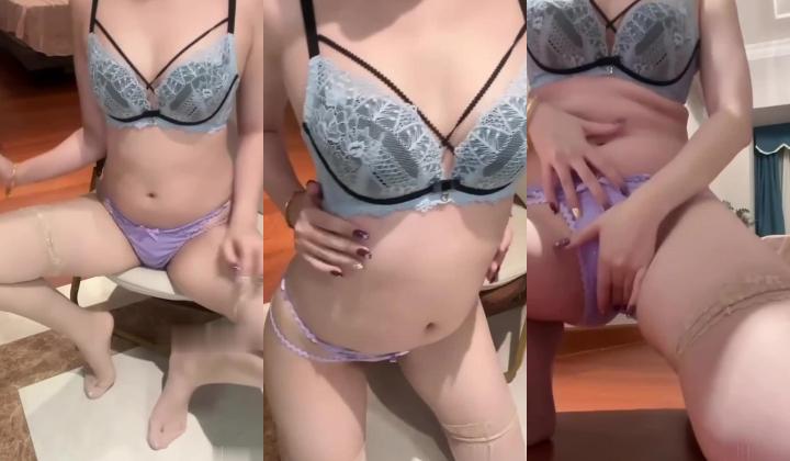 抖音超美御姐【失眠的陈大小姐】榜一私拍定制人美B肥