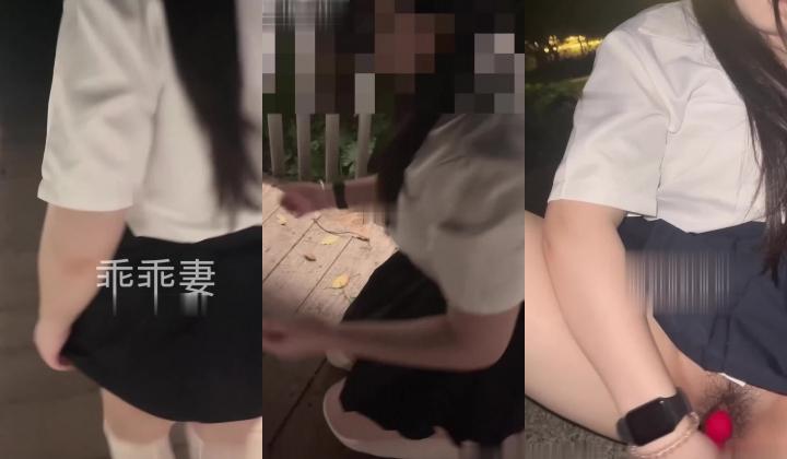 推特极品绿帽博主，【乖乖妻】，淫荡户外露出，野战啪啪无套插入，特写粉穴，玩的就是心跳