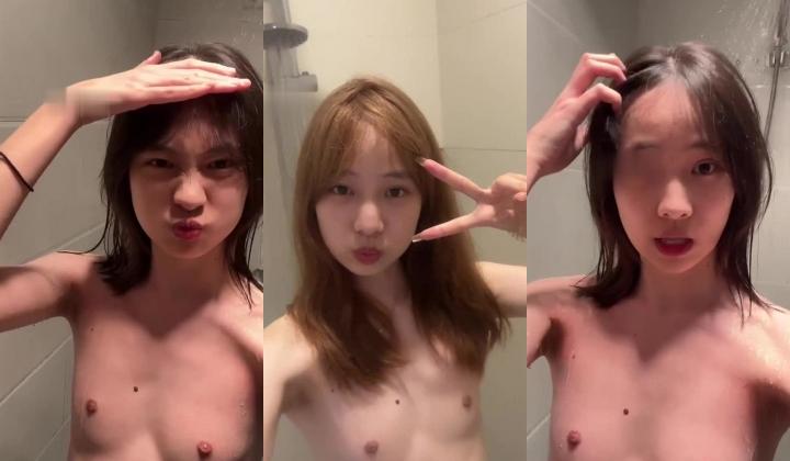【反差泄密】可爱大眼贫乳小萌妹，自拍与性爱影图流出，冷白皮，完美露脸，真实刺激佳作必看