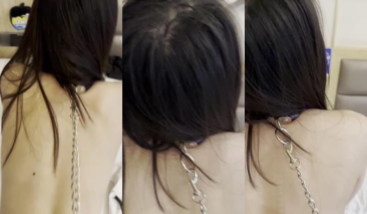 内蒙古高颜值嫩妹跟男友激情做爱，露脸口交舔蛋被大屌后入娇喘不断，不雅视频流出