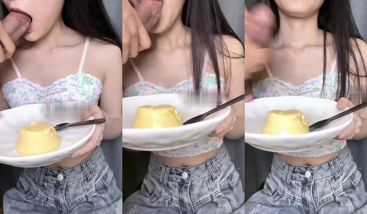 电报群VIP精液盛宴系列！乱伦变态老哥调教母狗堂妹2部，口交取精面包加精+精液布丁