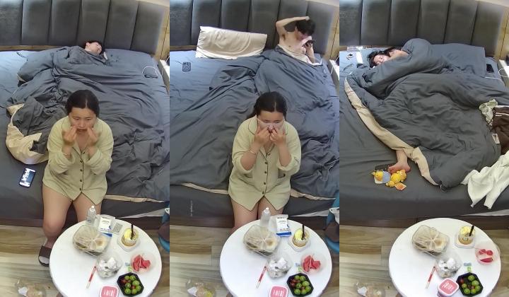 酒店偷拍 ️大学生情侣女友吃饱喝足后COS蜘蛛侠等待男友剥开享用