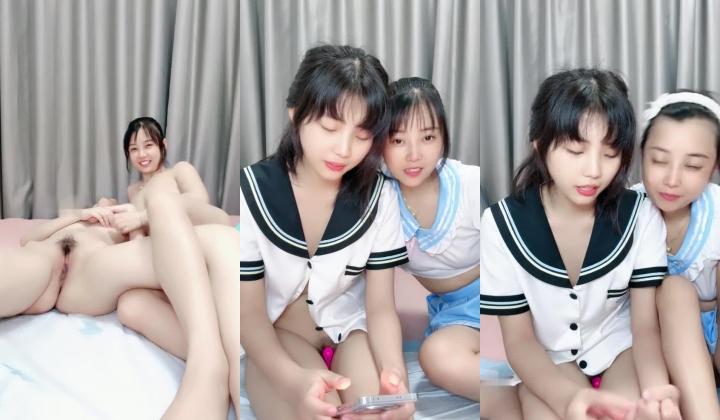 学生妹【桃心半醉】白嫩酮体 美如长腿 粉嫩逼逼 不输班花让人流口水 清纯懵懂学生妹和姐姐最后一期
