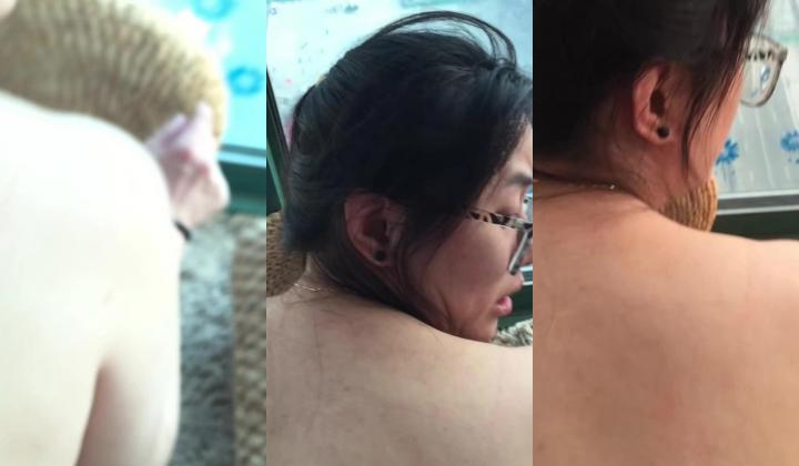 云盘露脸泄密，对话真实淫荡，医院护士终极反差良家人妻少妇【佳慧姐】偸情与出轨男大玩性爱自拍