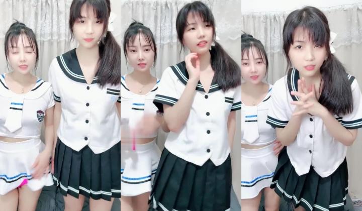 学生妹【桃心半醉】白嫩酮体 美如长腿 粉嫩逼逼 不输班花让人流口水 清纯懵懂学生妹和姐姐最后一期