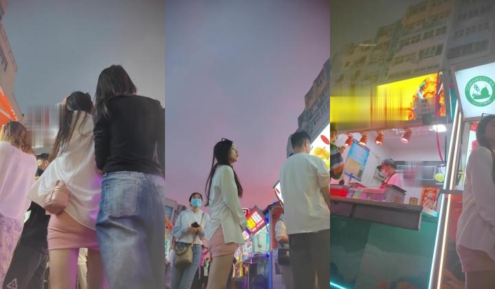 【步行街抄底】骚逼少妇,包臀裙撸点还可以,白内够骚,屁股好圆,想把脸埋进去猛吸