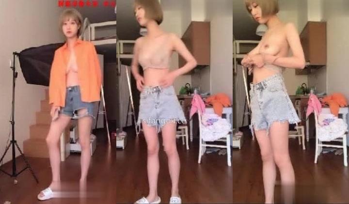 抖音福利【一醒】195万粉，顶级美女，露脸露点 聊天 换衣服 自摸等，人设崩塌