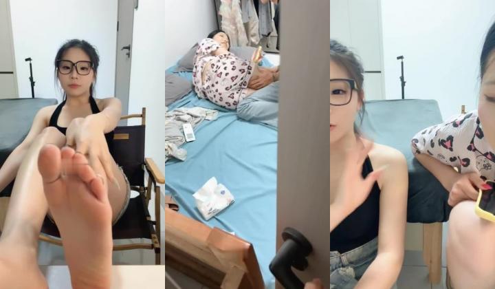 【护校女大】眼镜学妹堪称完美高颜值美乳性感长腿美足小小蜜桃臀口交吃鸡开房约炮被渣男操得欲仙欲死