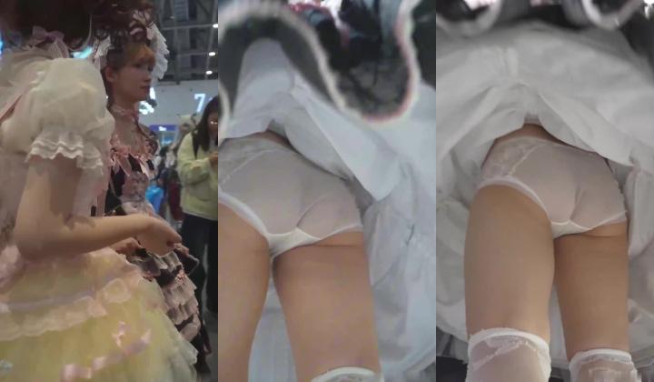 『BCbananacat』街拍系列合集 超美COSER露出好多毛毛