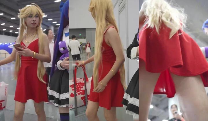 『BCbananacat』街拍系列合集 超美COSER露出好多毛毛
