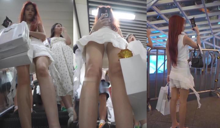 『BCbananacat』街拍系列合集 超美COSER露出好多毛毛
