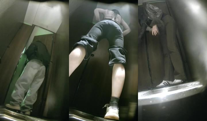 酒吧女厕后拍绿光系列 ️近视角高清后拍明星颜值白色长裙女神人美逼嫩