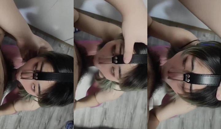 【推特网黄】重度M属性母猪【崔小蕾】喝尿鼻环白眼PAPA鼻环捆绑调教啪啪