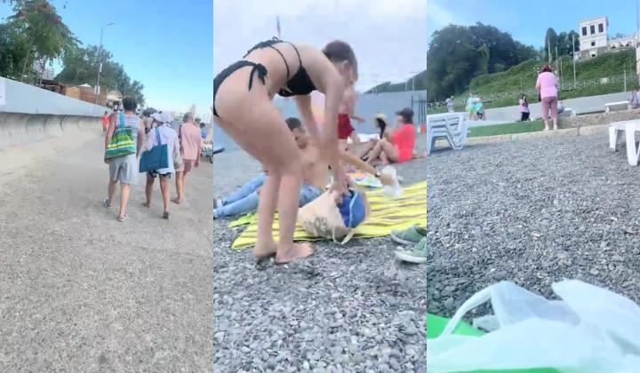 大熊回归 【专业操老外】户外沙滩公厕口交~操逼