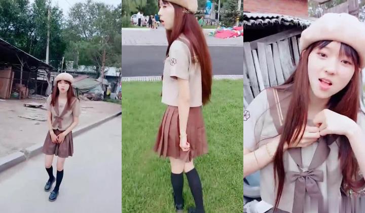 新晋像韩国明星的可爱萝莉户外挑战塞着跳蛋求操 被饥渴男友啪啪SM猛操 人虽小性瘾大操不够 高清完