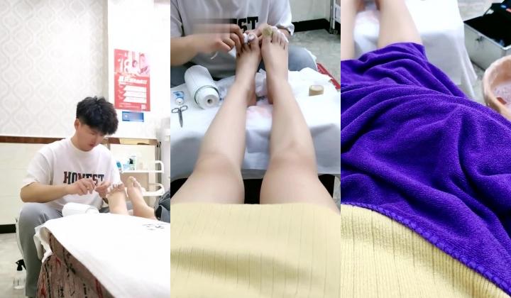 玩得太疯狂了，露出大神，【老师在户外】足浴店，路边小吃摊，服装店，走哪浪哪，行人众多，超刺激~玩