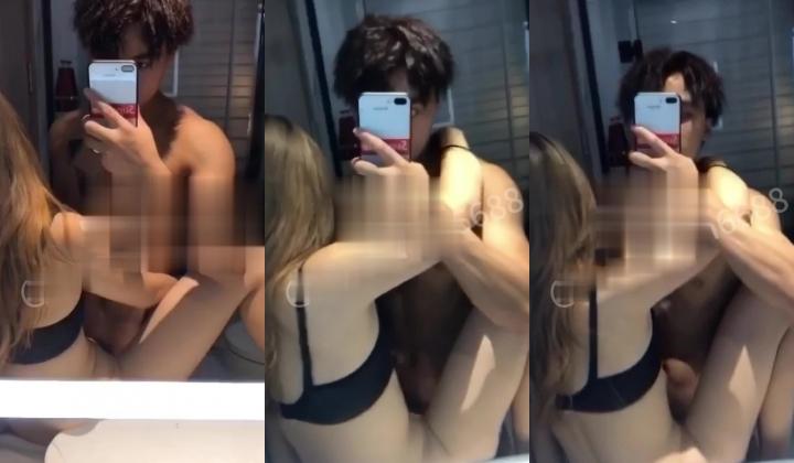 【贵阳方言】贵阳肌肉纹身大屌帅哥与他的模特女友流出，女王样女友反差变态喜欢玩弄男友肛门大屌还能夹
