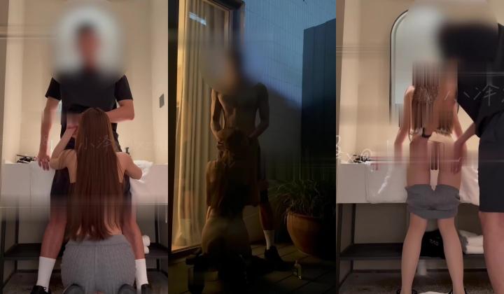 ️超强约炮体育生大神【xzmld888、小泽】，健身完浑身是汗肌肉发烫，直接把你拽进酒店房间