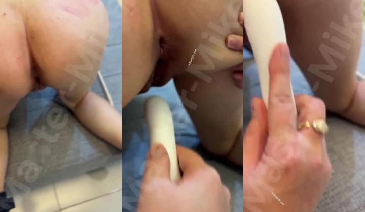 真枪实弹折磨女奴！推特重度虐女金主【迈克大师】饲养多位性奴开发私拍，操够了各种花样