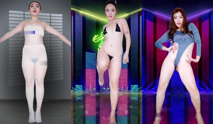 新晋舞团【艺舞吧】 ️依依各种性感 透视装漏点 未流出热舞破解版