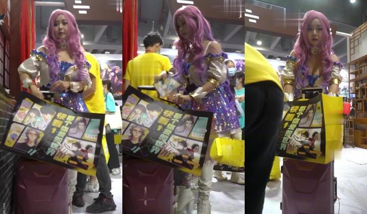 超强画质『BCbananacat』街拍系列合集 前后抄底COSPLAY聚会里的嫩妹