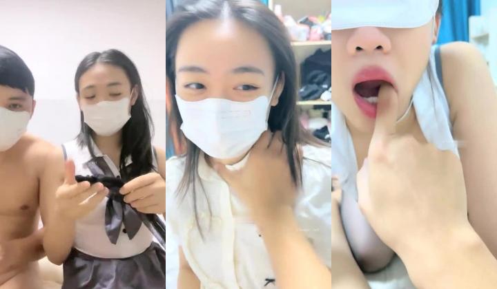 最新力作，香港浸会大学老师，【英语老师在读研】，边上网课边吃鸡，黑森林湿漉漉，被男友骚扰的心慌意乱！