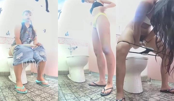 【洗澡更衣偷拍】 多场景冒死偷拍美女学生妹洗澡换衣服