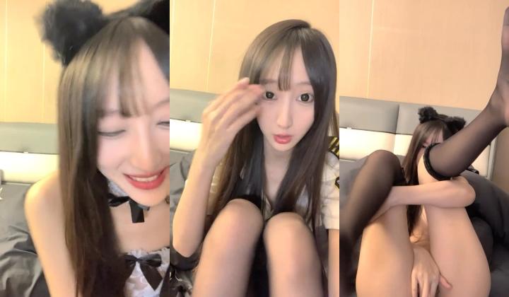 【泡泡咕】【撸点极高】顶级女神来袭，九分超高颜值19岁美少女，偶像明星级别颜值，道具插逼淫水横流